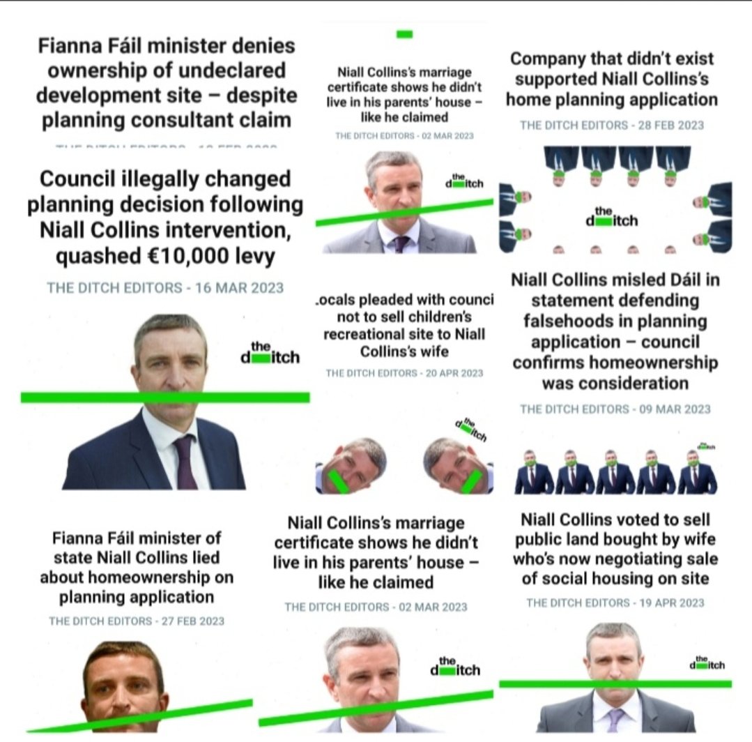 paddymacc1's tweet photo. If the Irish Government are forcing main stream media to withhold certain information from the public for fear of that information being in the public domain would result in a General Election, that's a very serious attack on our Democracy
#NiallCollins https://t.co/cGUcYl8iY4