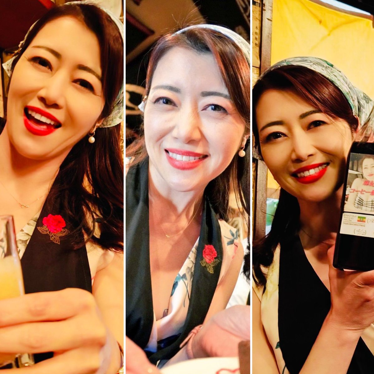 名古屋昼食会イベントに遠方から、お初の方、久々の方、連日の方、ご参加ありがとうございました♡
昼営業してない店で開催させて頂きました^_^
店主から特別メニュー！
紹介してくれたファンから、珈琲焼酎や梅酒、デザート時のコーヒー、写真プリントしたメニュー表やカップを差し入れ頂きました⭐︎ https://t.co/h8IqrYojMe
