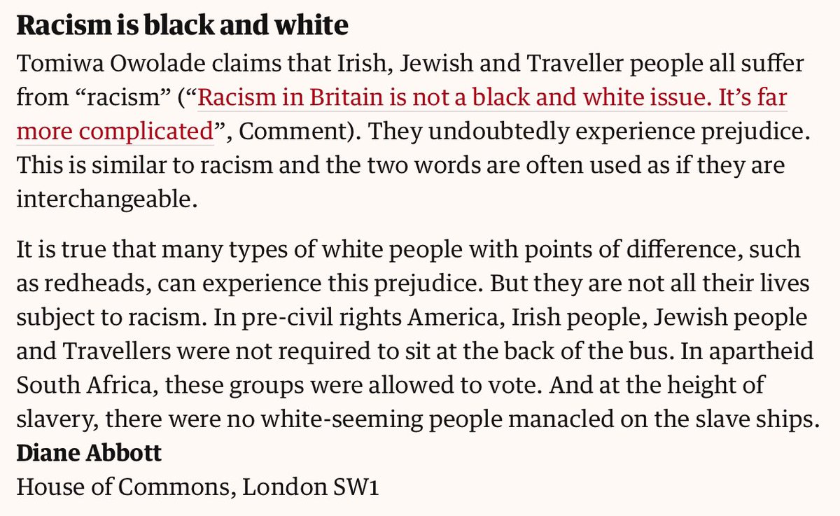 JustMeBeingMe4's tweet photo. Good afternoon @Twitter ...
It appears another witch-hunt of #DianneAbbott is underway... can someone share the actual article Ms Abbott was replying to please, because maybe after reading it I can form my own opinion..
Thank you.
#SaloneTwitter
#LabourPartyIsDead
#ToryScumOut