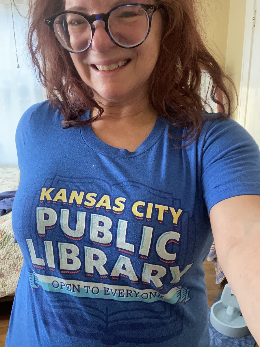 IDK. Feelin’ bookish. May go to <a href="/KCLibrary/">KCMO Public Library</a> &amp; start #nationallibraryweek in style