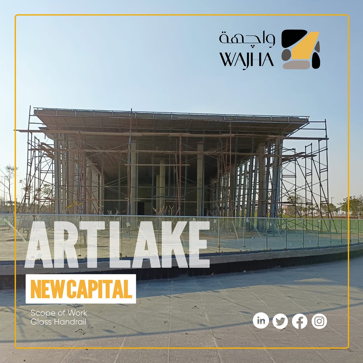 wajhaeg's tweet photo. ART LAKE's Glass Handrail Shines with WAJHA's Expertise and Innovation
Know more : https://t.co/6WYKuNMDaZ
We invite you to Visit 📷 our website at https://t.co/CiJtIxPfNa to discover more about our latest projects
#WAJHA #projects #Facade_solutions #Facade_system #Egypt https://t.co/41qmWqJPT5