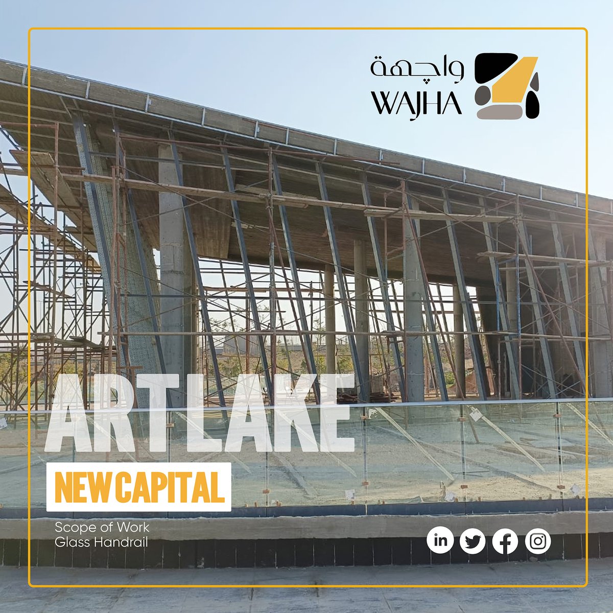 wajhaeg's tweet photo. ART LAKE's Glass Handrail Shines with WAJHA's Expertise and Innovation
Know more : https://t.co/6WYKuNMDaZ
We invite you to Visit 📷 our website at https://t.co/CiJtIxPfNa to discover more about our latest projects
#WAJHA #projects #Facade_solutions #Facade_system #Egypt https://t.co/41qmWqJPT5