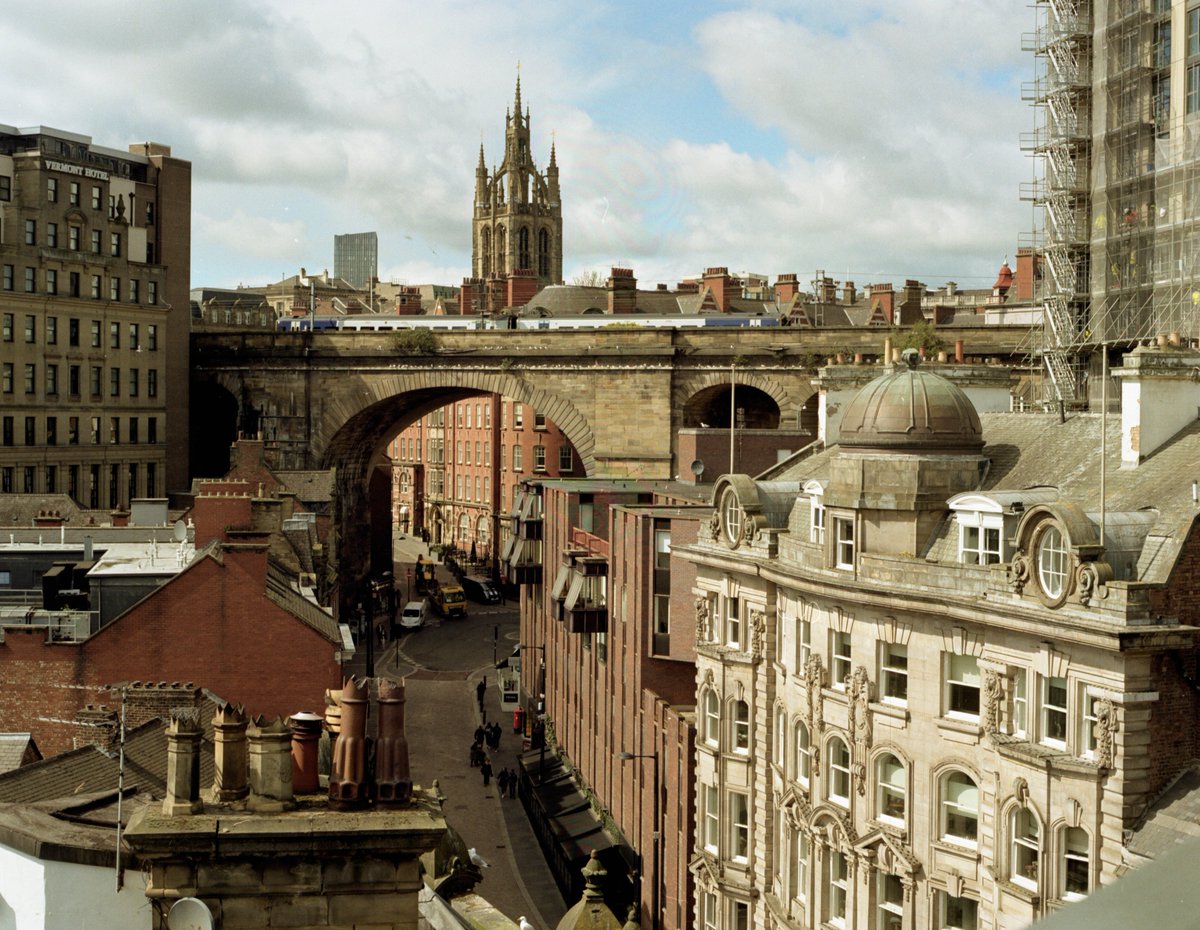 IntoDermot's tweet photo. Lindisfarne and Newcastle
Bronica ETRS
Kodak gold 120, ISO 200
Tetenal C-41
Very pleased with the results of developing but not with the scanning spiral, all in all great film. #believeinfilm #filmphotography #newcastle #whyaye https://t.co/fSHk2ajwe8