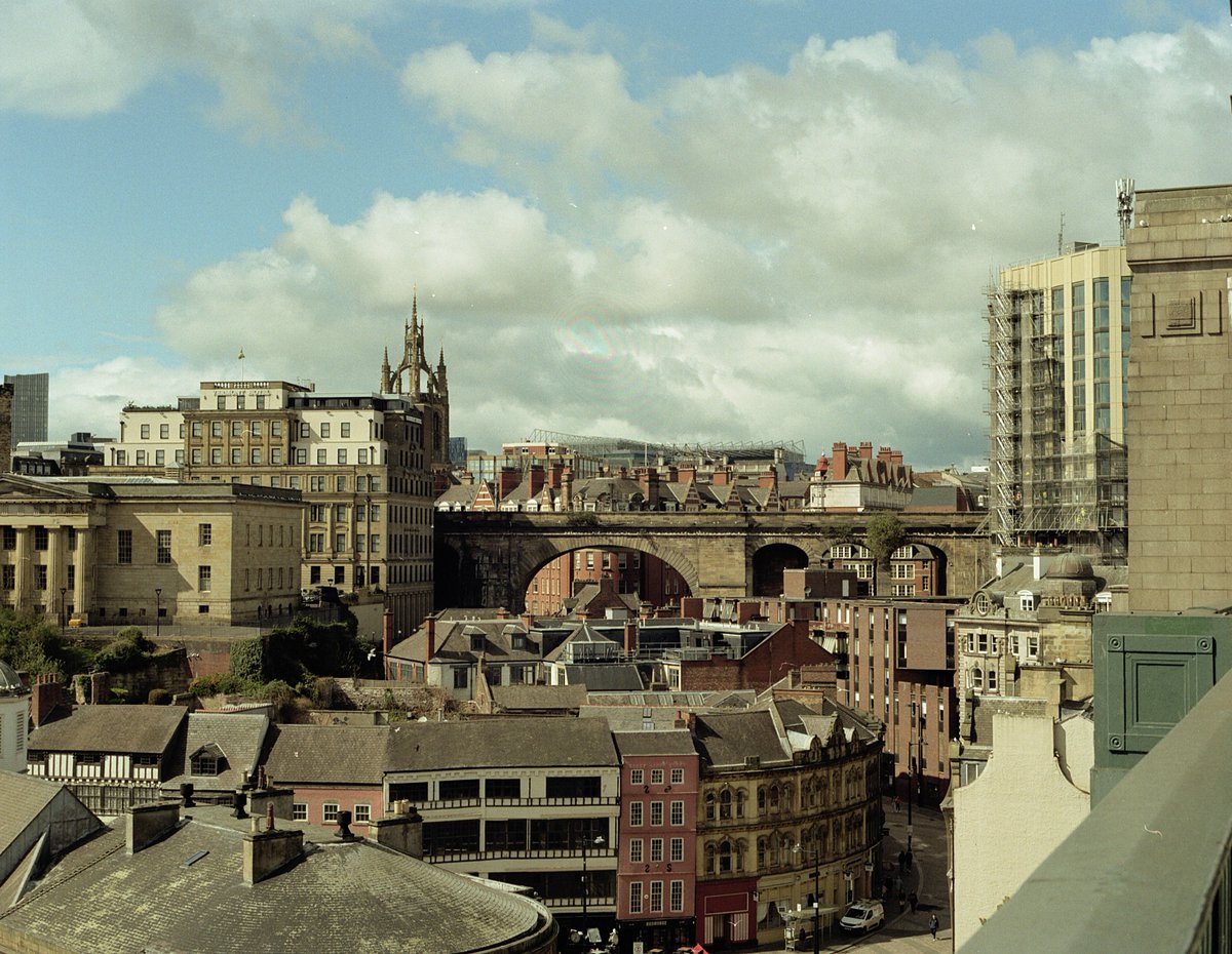 IntoDermot's tweet photo. Lindisfarne and Newcastle
Bronica ETRS
Kodak gold 120, ISO 200
Tetenal C-41
Very pleased with the results of developing but not with the scanning spiral, all in all great film. #believeinfilm #filmphotography #newcastle #whyaye https://t.co/fSHk2ajwe8