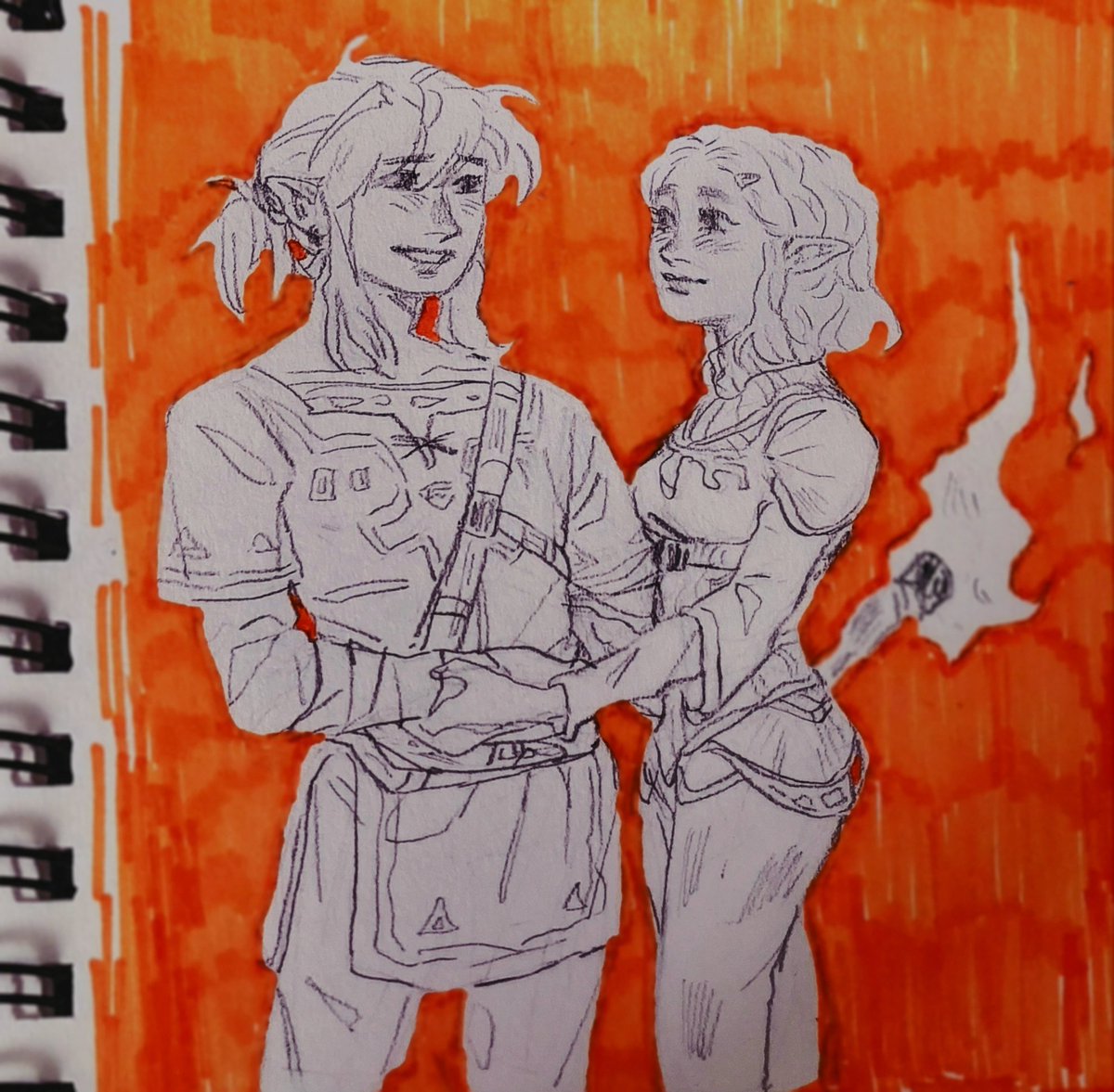 aurinkoou's tweet photo. The best ship 
#Zelink 
#Zelda https://t.co/jRNdziw0dE
