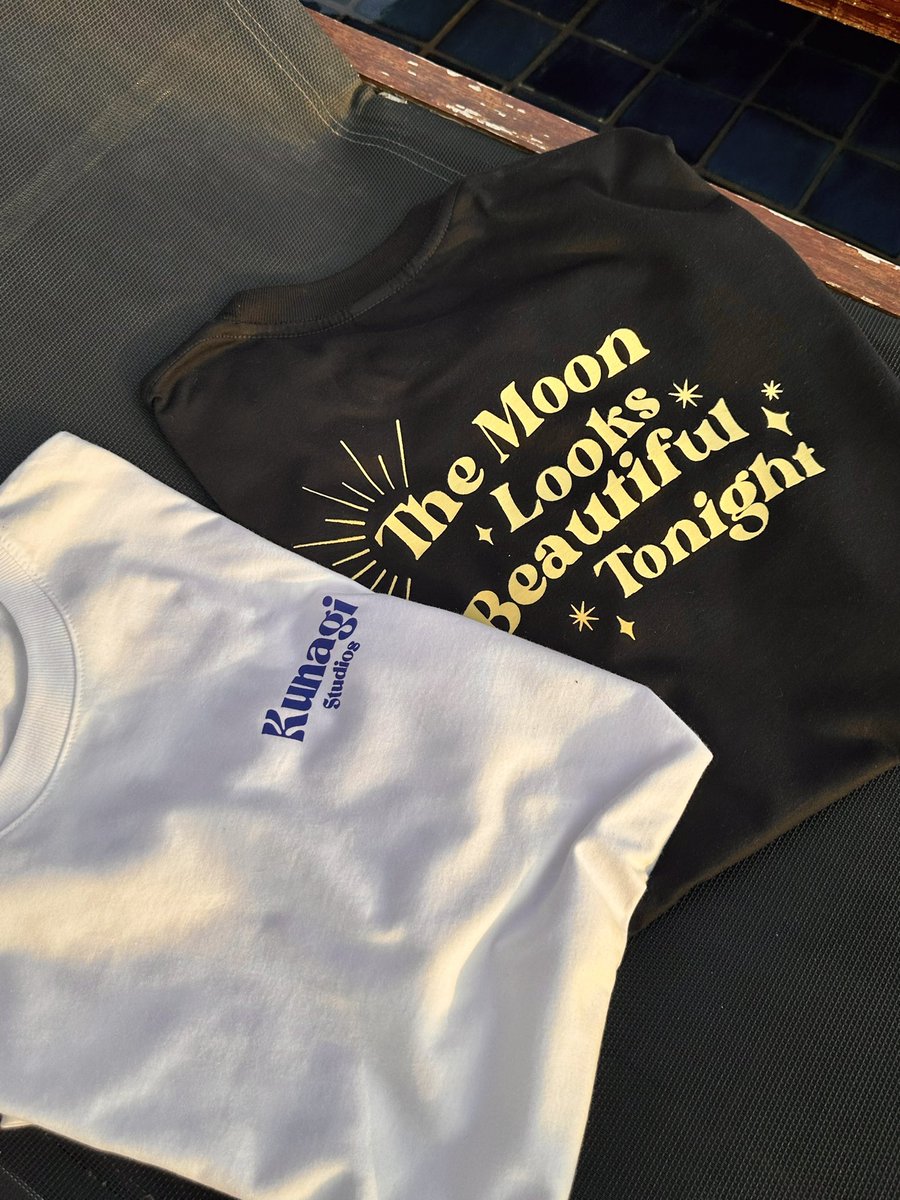 kunagi_studios's tweet photo. WE ARE EXCITED TO ANNOUNCE THE LAUNCH OF KUNAGI STUDIOS  T-SHIRTS COLLECTION! 

KUNAGI STUDIOS T-SHIRTS IN BLACK AND WHITE - 850 THB 

PREORDERS OPEN ON APRIL 26,2023. SAVE THE DATE!

#KUNAGISTUDIOS https://t.co/G4m8QvjjI6