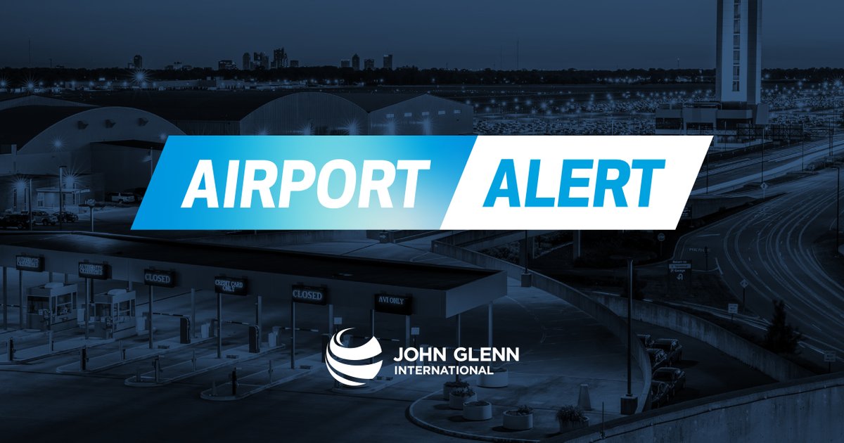 John Glenn Intl Airport tweet media