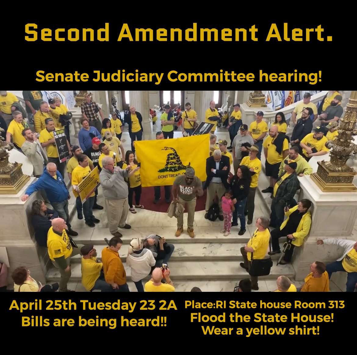 AnthonyDEllena's tweet photo. We must fight back against these bills and make our voices heard! We will not comply!
@LibertySnakeGuy @KaraKryptonite @bchiaradio14 @AllenWatersRI @Rando4Rep @repmorgan @debra_choiniere @IvanDistrict13 @MAJTOURE @Nicoletta0602 @patrams11 @MysticMullet @RepublicanRjl @JohnstonRI_GOP @JohnDePetroshow