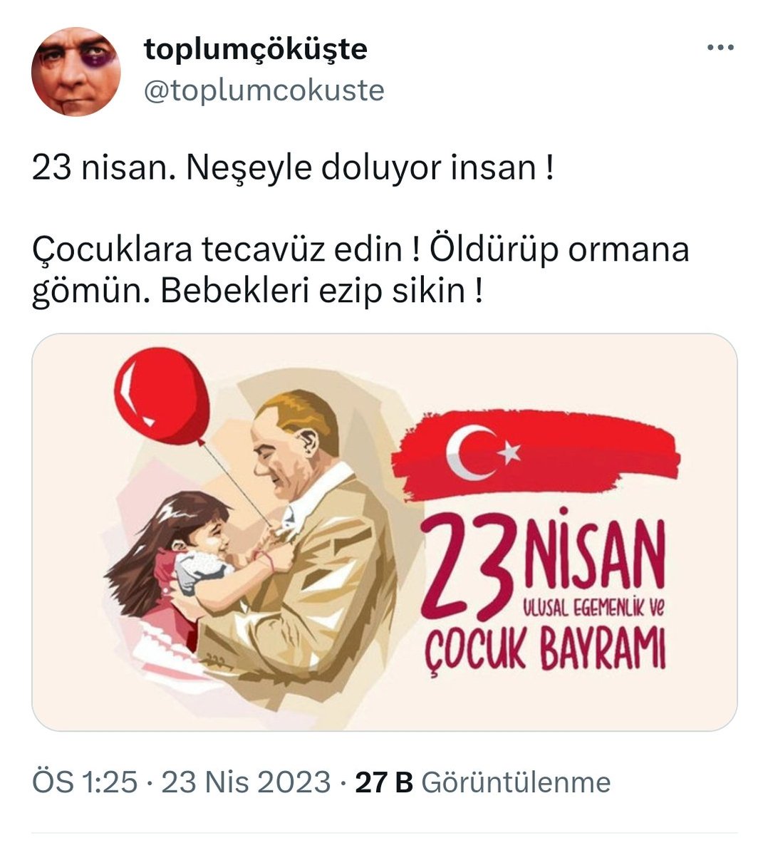 Tolstoy0X's tweet photo. şu iti tutuklayacak emniyet gücleri nerede @istanbul_EGM https://t.co/5fOa94fvvw