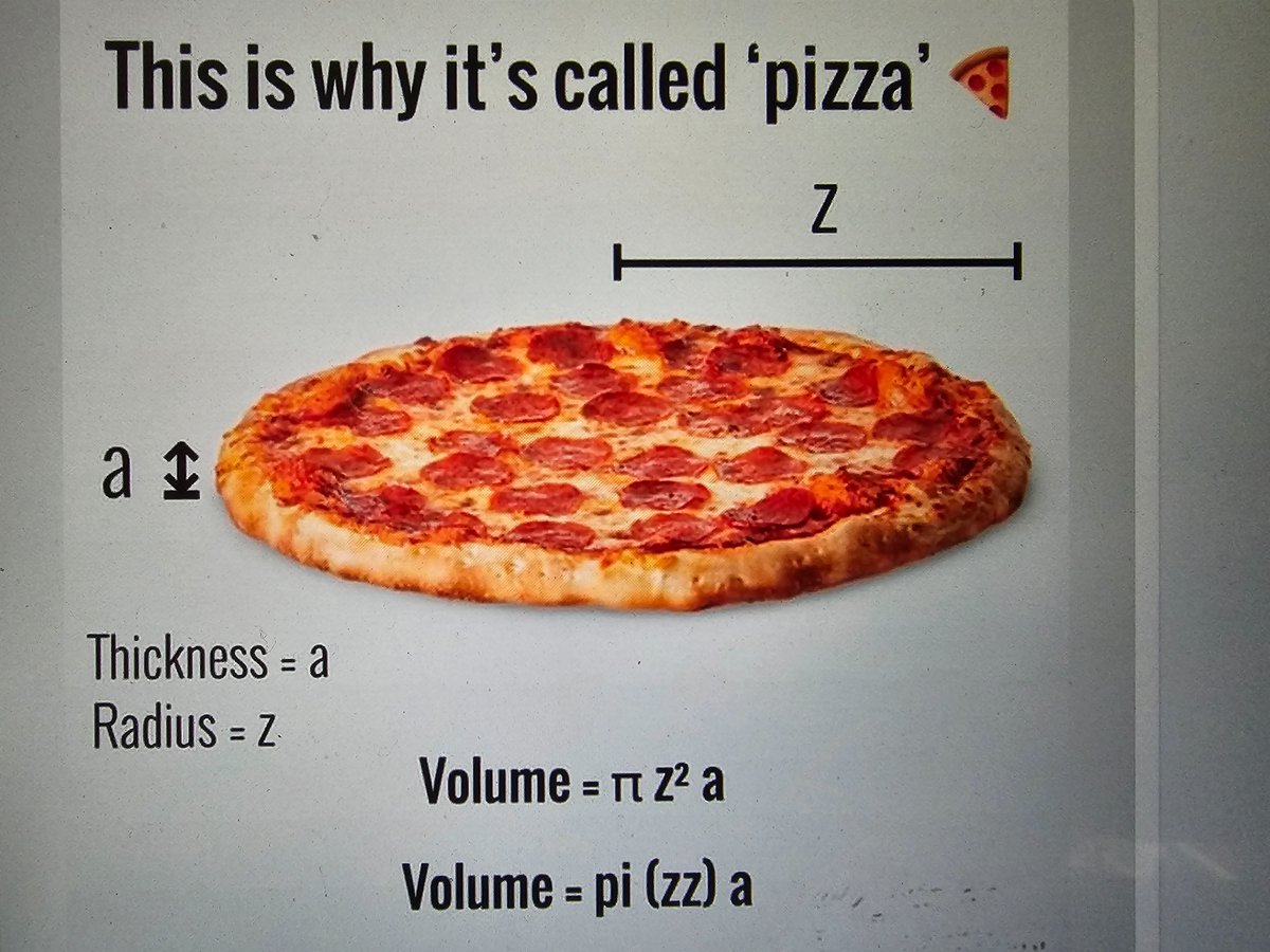 TheRuhles's tweet photo. Based ony Dominos post yesterday....how apropos!
#mathintherealworld https://t.co/U9NXEesb7S