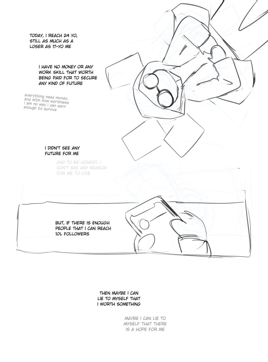 a personal comic for my birthday, and also a thank you letter to you guys 