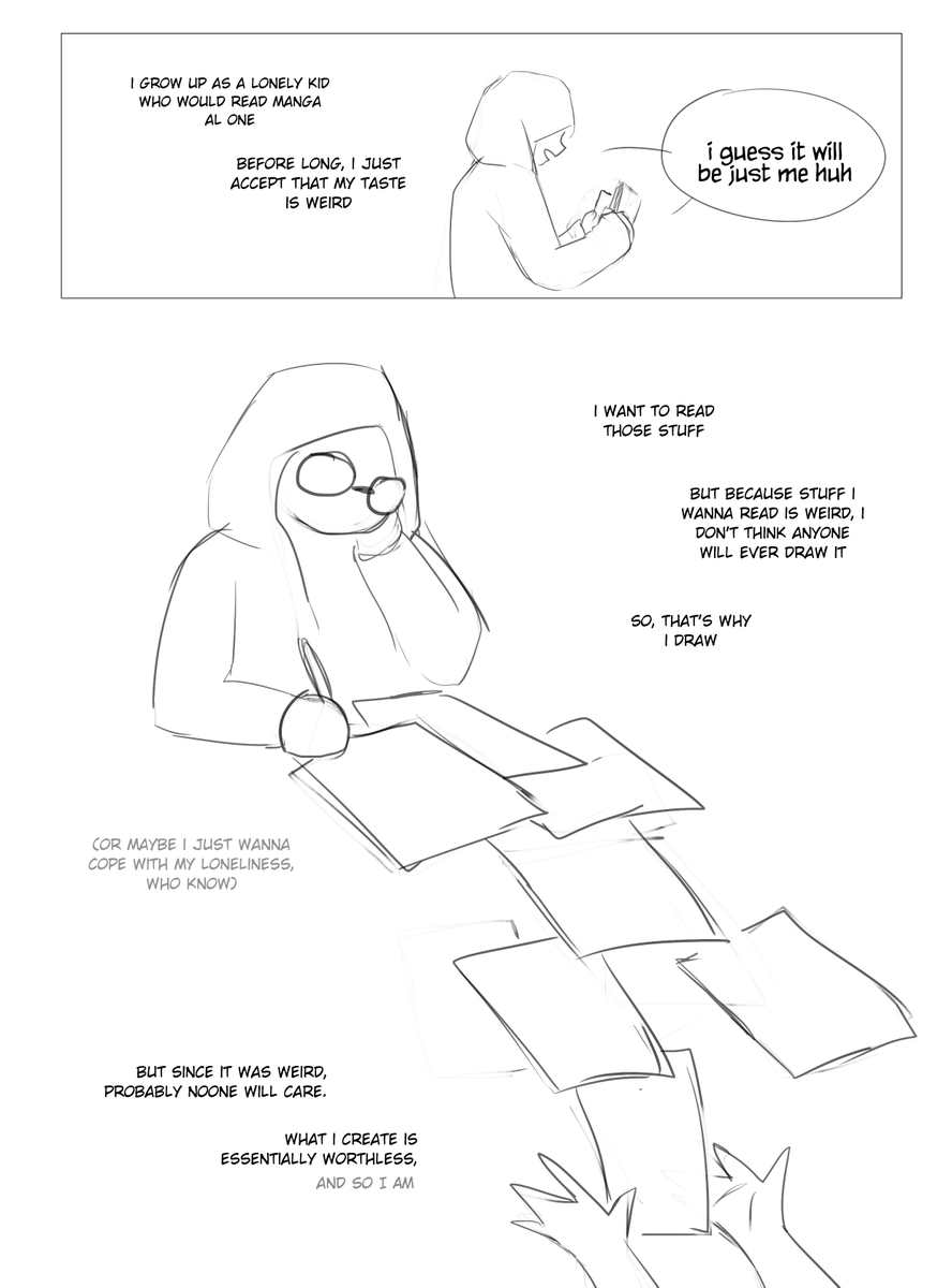 a personal comic for my birthday, and also a thank you letter to you guys 