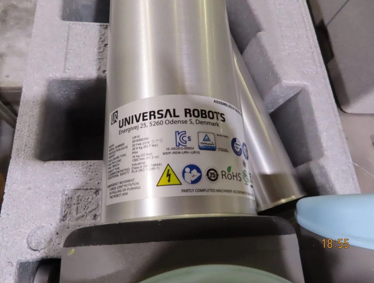 universalrobots's tweet image. ◆◆ AVAILABLE FOR SALE ◆◆  
★UNIVERSAL ROBOT UR10 CB3★    

◆◆ CONTACT US◆◆  
★ 972-352-3552  
★ 972-488-1200  
★info@universalroboticinc.com ★universalroboticinc.com◆◆ 

#automation #industrialrobot #industrial #robotics #robots #robot #fanuc #buy #buyrobots