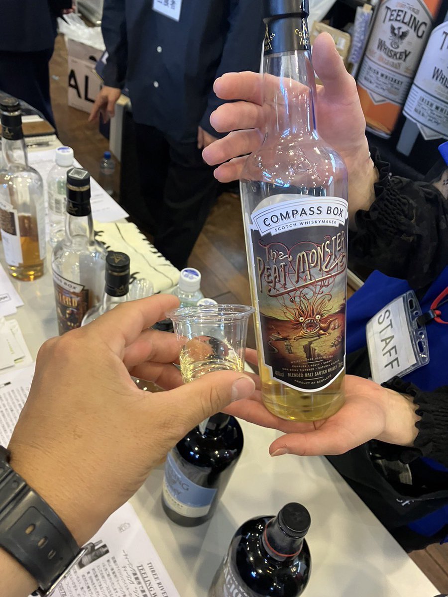 ウイスキーハーバー神戸めっちゃ楽しかった‼︎
何が飲みたいとかほぼなかったけど気になってたやつは色々飲めたし普段なら飲まないようなやつも気軽に飲めたから行ってよかった‼︎

YouTubeでしかみたことない人も見れて大満足‼︎