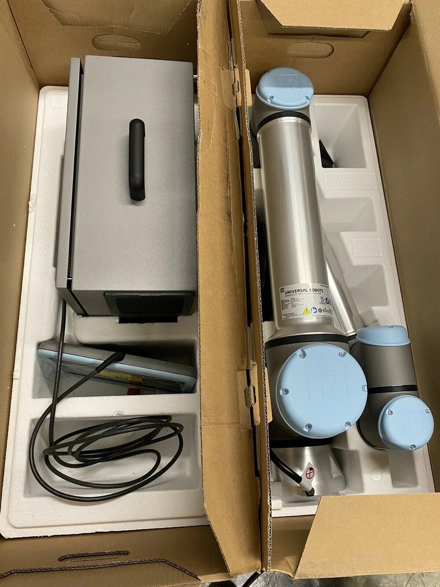 universalrobots's tweet image. ◆◆ AVAILABLE FOR SALE ◆◆  
★UNIVERSAL ROBOT UR10 CB3★    

◆◆ CONTACT US◆◆  
★ 972-352-3552  
★ 972-488-1200  
★info@universalroboticinc.com ★universalroboticinc.com◆◆ 

#automation #industrialrobot #industrial #robotics #robots #robot #fanuc #buy #buyrobots