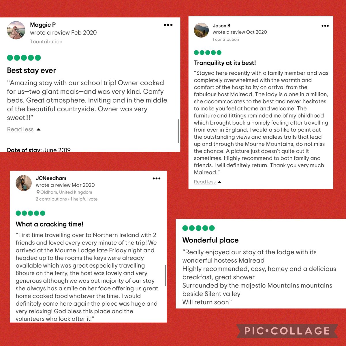 The Mourne Lodge tweet media