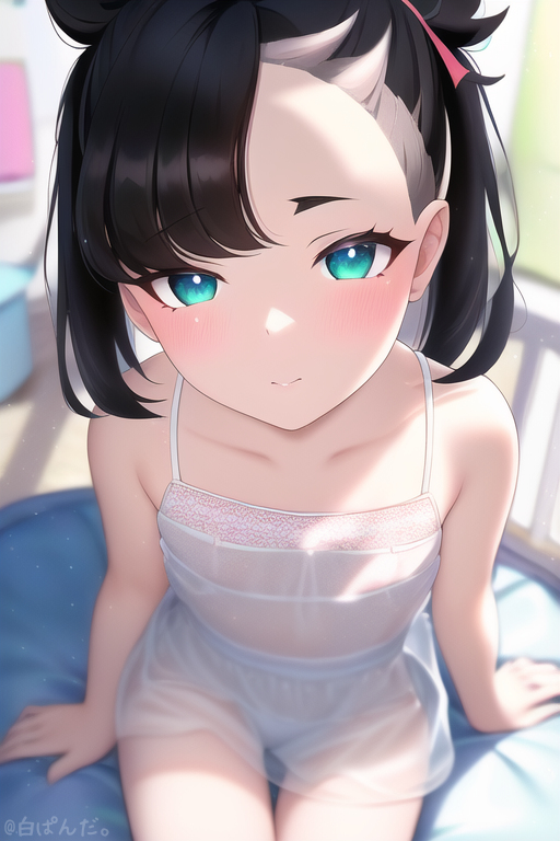 ShiroPanda2020's tweet photo. 我が家のマリィちゃんが一番可愛い #03 #NovelAI #マリィ(トレーナー) #パンツ #パンチラ https://t.co/SlLZWJ0uZD https://t.co/D9FGf9pvo6