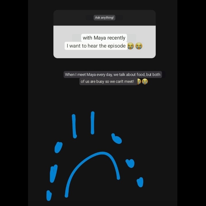 MyahThinkr's tweet photo. yeeun story update 😭 https://t.co/7nRohRrD6U