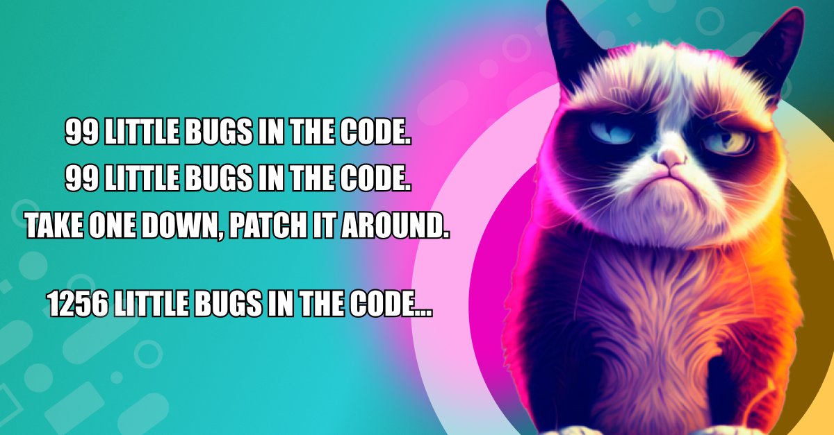 panaya's tweet image. Bugs in the code: the gift that keeps on giving.
Panaya ForeSight resolves it all.
#programmerstruggles #codingnightmares #sundayfunday