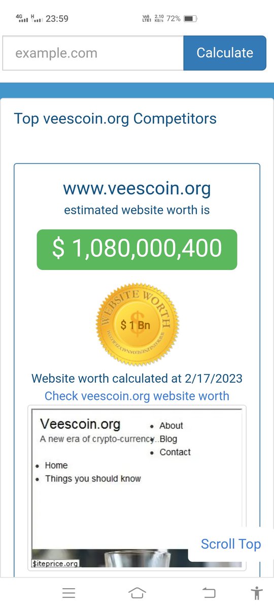 veescoin_token's tweet image. I am selling my website..
#website #websiteprice #siteprice
