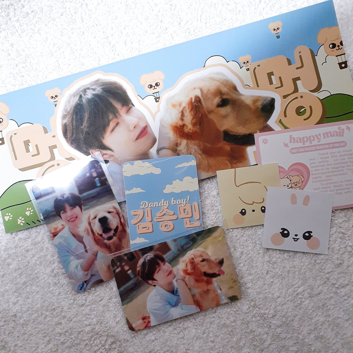 yaotomin's tweet photo. — 💌

received my aseung banner. it actually arrived days ago but ive been busy lately hence the late posting. thank you so much @seungscart! grabe super pretty nung banner and syempre i was so kilig din sa aseung pc freebies bc i wasn't expecting them! ahh~💛 https://t.co/m8deLOBtwm