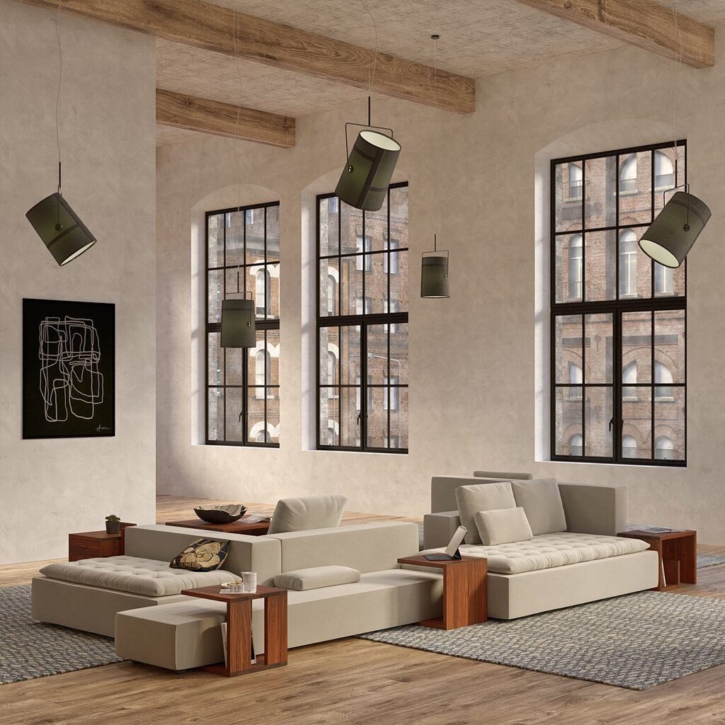 MODUMshop's tweet photo. Modern loft interior with high-end solid wood sidetables MENA #furniturebrand @vitamin_design #furnituredesign @gg_designart #designstore #modumshop A comfortable coffee tables combined with smart storage space. Available in natural treated solid wood: a… https://t.co/7ve1oavu2W https://t.co/6mpphPr34z