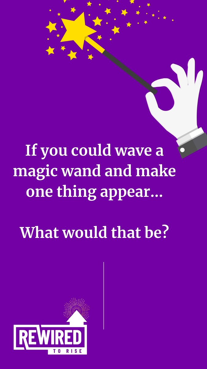 JessBraceVideo's tweet photo. If you could wave a magic wand and make one thing appear...
What would that be?

 #Breathwork #9DBreathwork #JessicaBrace #RewiredToRise https://t.co/XeGsUQ2g8r