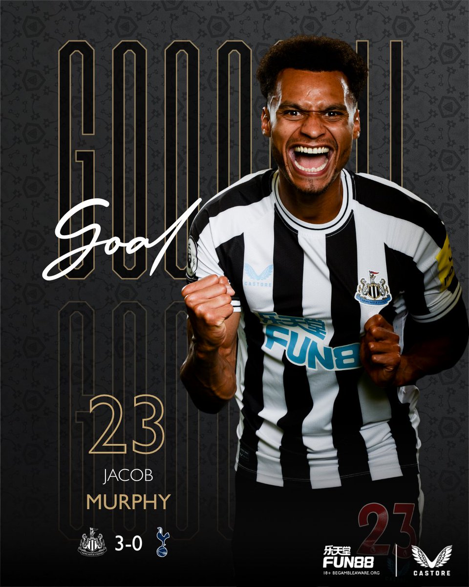AN INCREDIBLE START AT ST. JAMES' PARK!!! 🤩

We win the ball in midfield and it's given to Murphy who goes for goal from distance and it flies majestically into the far corner. Absolute beautiful!

YOU MAGS! 🔥