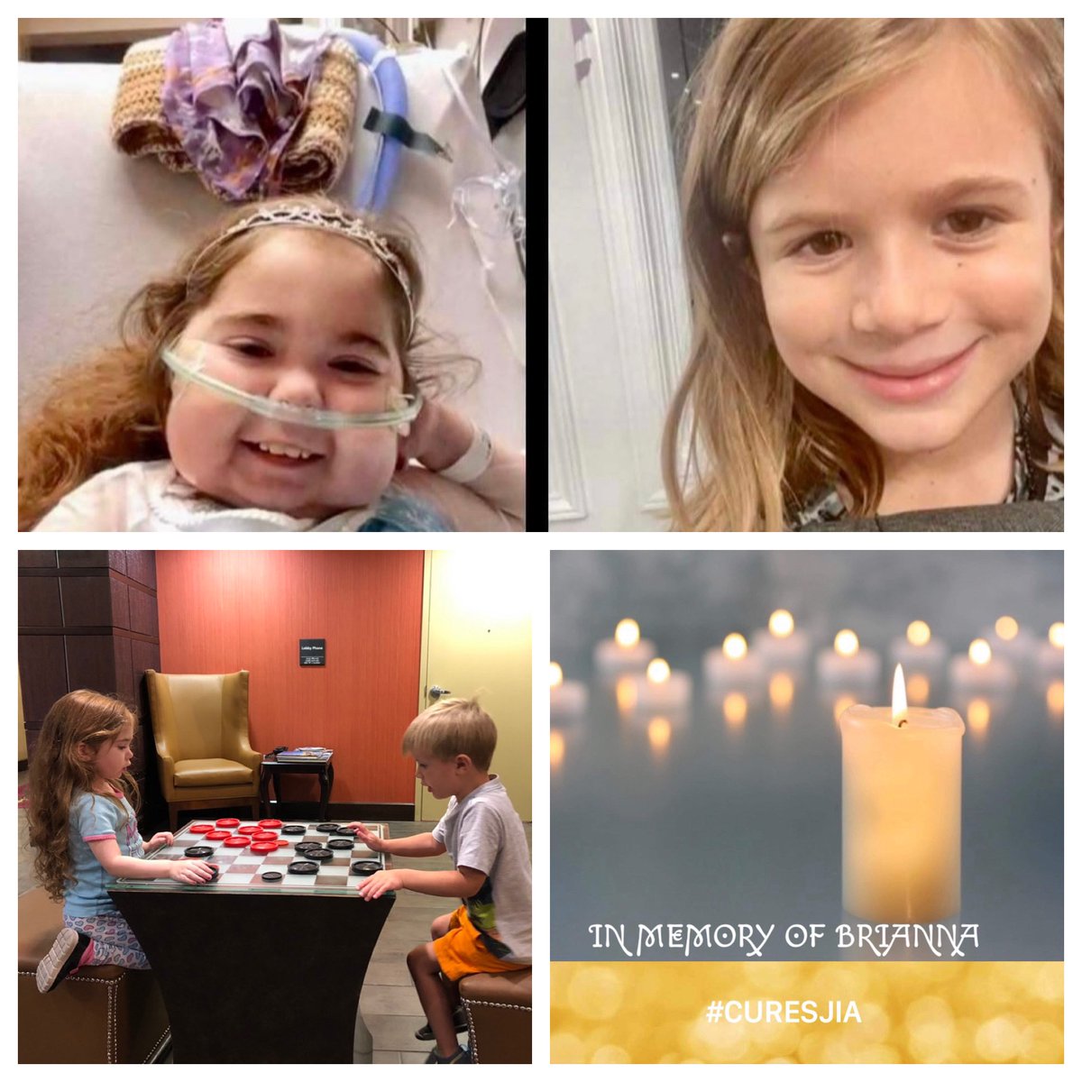 IsSamanthaC's tweet photo. I had to tell my son yesterday that his 8 year old friend passed away due to complications from SJIA. Brianna left such an impact on this this world. #sjiasucks #cureSJIA #raredisease #autoinflammatory #lungdisease #death #GP4canitailusomethin #friends #pediatric #childhood https://t.co/nuwED0kUGY