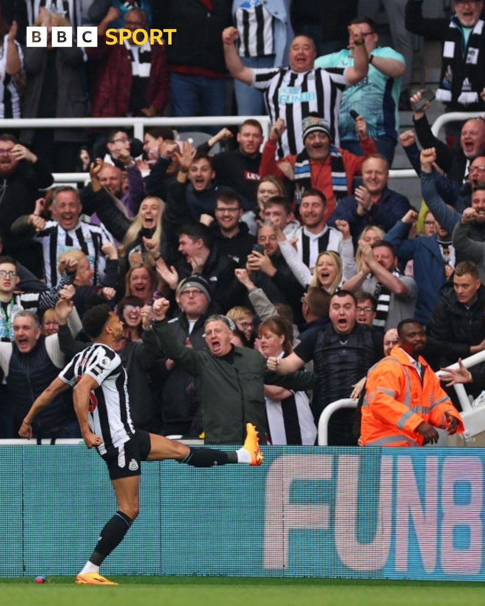 We've not played 10 minutes and Newcastle are beating Tottenham 3-0.

#NEWTOT #BBCFootball