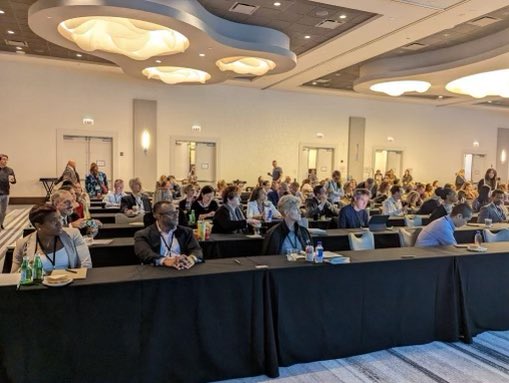 manesh_patelMD's tweet photo. Excited to be back in person for investigator meetings. Great panel and interaction to work on a program to change how we prevent strokes in our patients. #oceanic #earthday @DCRINews @DukeHeartCenter https://t.co/AAQs4psOHE