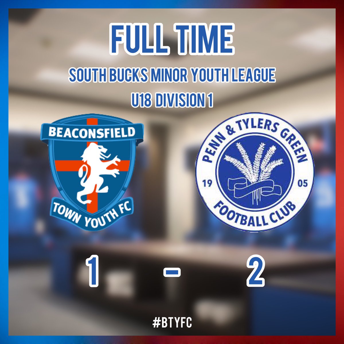 BTYFootballClub's tweet image. Confirmation of today’s defeats to Penn &amp;amp; Tyler’s Green. Lessons to be learned! 😤 #BTYFC