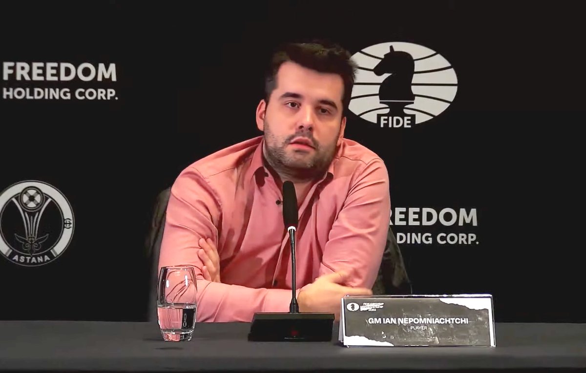 International Chess Federation on Twitter "Ian Nepomniachtchi on the