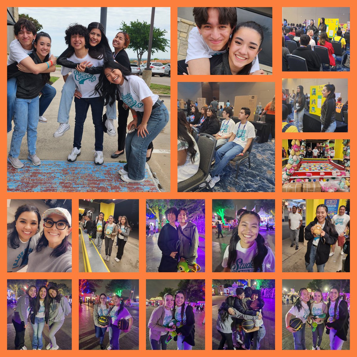 agaray_PHHS's tweet photo. Day 2 in Irving with @TASC_StuCo at #TASCLEADWITHHEART Spring Conference was a success! Love watching our Spartans 🌱! @Pebb_StuCo @PHills_HS #TeamSISD https://t.co/nEXOJMpcNR
