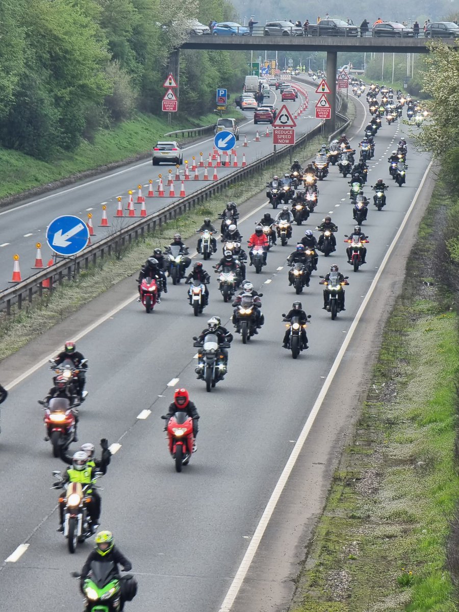 Great support for the Bike4Life event in Shrewsbury this morning 
#Bike4Life