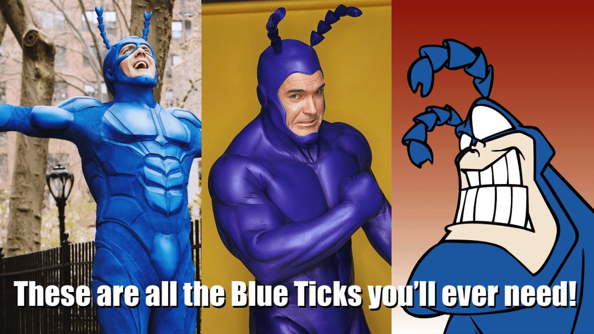 SavetheTick's tweet photo. And remember chums...

#BlueTick #BlueCheckMark  #TheTick https://t.co/4VtWsKiVxZ