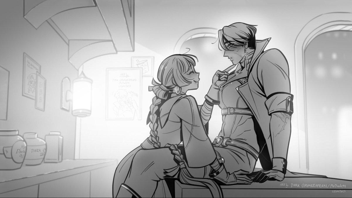 Dark_Farewell's tweet photo. During that last chunk in the game demo with Leander, my thought went "MC, the countertop is right there. It's perfect???"😔

#redspringstudio #TouchStarved #TouchstarvedGame #Leander #MrDark91art https://t.co/38GoVaCmlJ