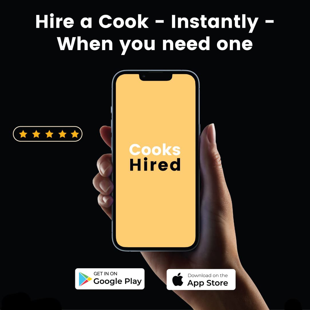 akreana_'s tweet photo. Hi angels, Do you know how to Cook &amp; want to make extra cash? then I have something amazing for you!😍 

Download the new South African App @CooksHired, that connects you to pple that don't want to cook but still want to enjoy a nice home cooked meal and get paid!

Please RT!🙏🏾♥️ https://t.co/rHOr4xJcWM