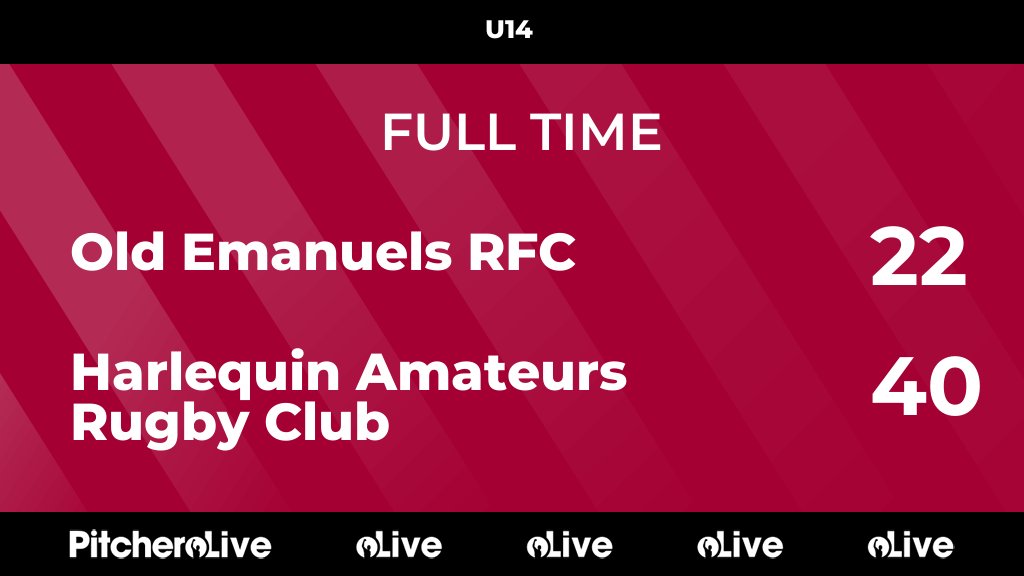 FULL TIME: Waterfall Finals Day 22 - 40 Harlequin Amateurs Rugby Club
#WATHAR #Pitchero
harlequinrugby.co.uk/teams/40226/ma…