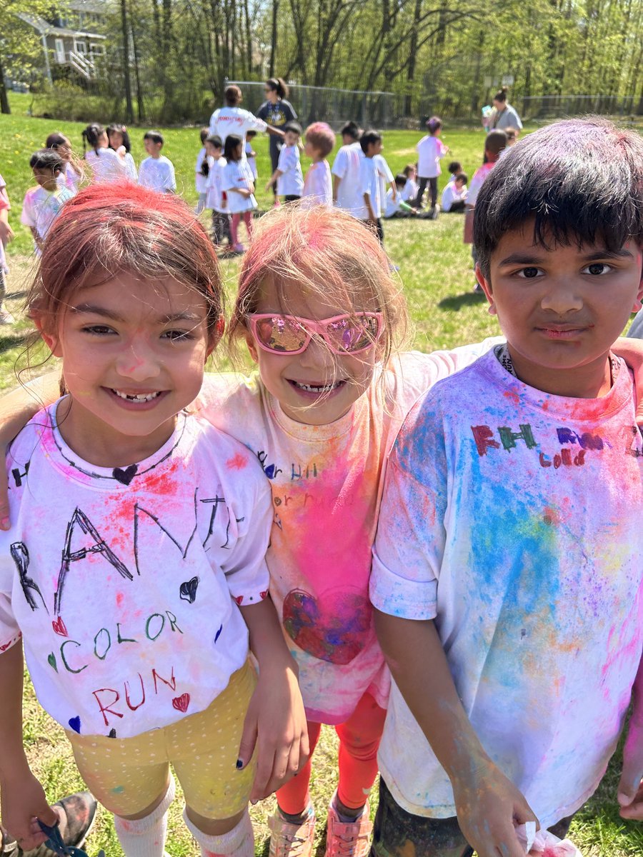 Ramily Color run 2023. Such an amazing day@RikerHillRams #WeAreRamily