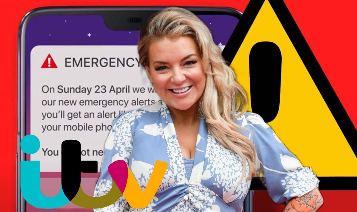 BREAKING: Sheridan Smith is set to star in an itv drama based on the 3pm government emergency alert. she will be playing the alert.