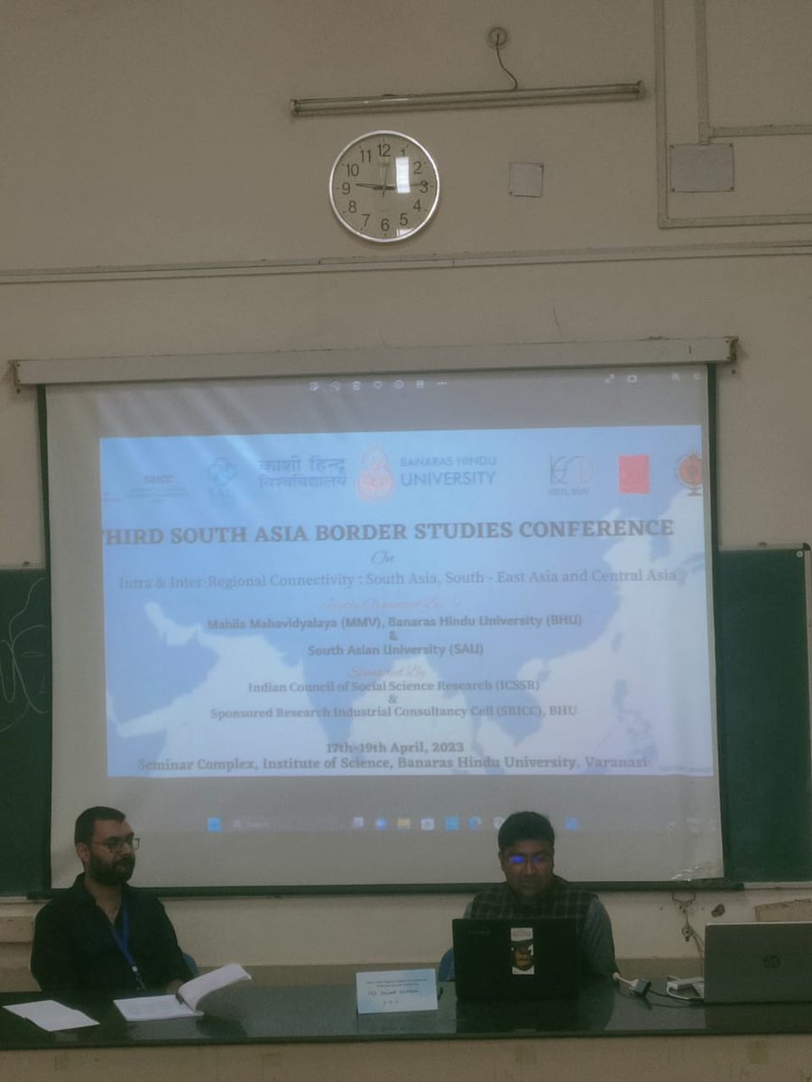 Delwar_17's tweet photo. I presented a paper on "Understanding Online Discourses on India-Bangladesh Trans-regional Connectivity", at "Third South Asian Border Studies Conference" held on April 17-19, 2023 at Banaras Hindu University, Varanasi in Uttar Pradesh, India. https://t.co/k8d0aLWqtU