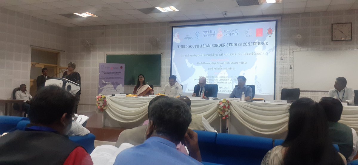 Delwar_17's tweet photo. I presented a paper on "Understanding Online Discourses on India-Bangladesh Trans-regional Connectivity", at "Third South Asian Border Studies Conference" held on April 17-19, 2023 at Banaras Hindu University, Varanasi in Uttar Pradesh, India. https://t.co/k8d0aLWqtU