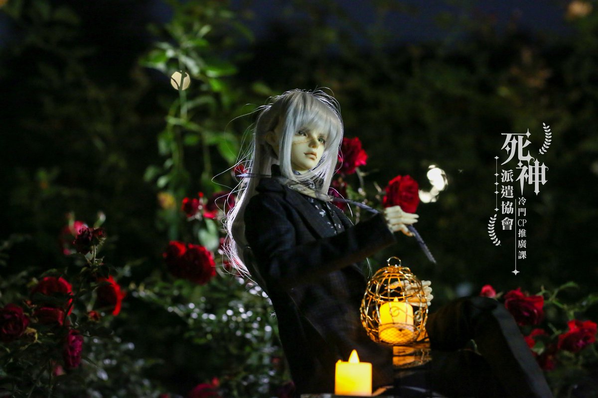 seiko0221's tweet photo. BJD's Undertaker
私服設定
攝影：@seiko0221

#4月23日は死神派遣協会の日 https://t.co/fsbR9lSx6t