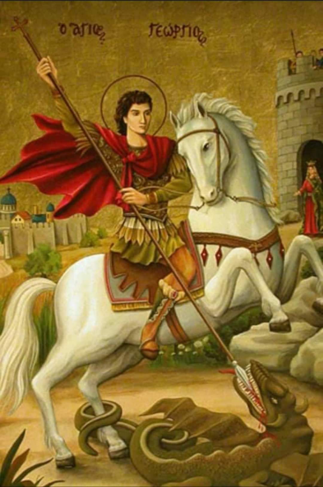 Георгии Победоносец картина
