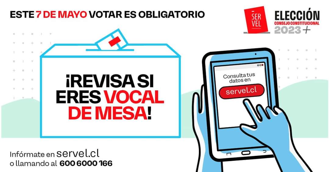 loa_toco's tweet photo. Servel sorteó vocales reemplazantes: Revisa acá si estás en la nómina final.

En la plataforma web https://t.co/hm8tH8FsC6 se puede consultar, ingresando el RUT, si uno fue seleccionado para cumplir esta labor. https://t.co/v6Gwn0GjXj