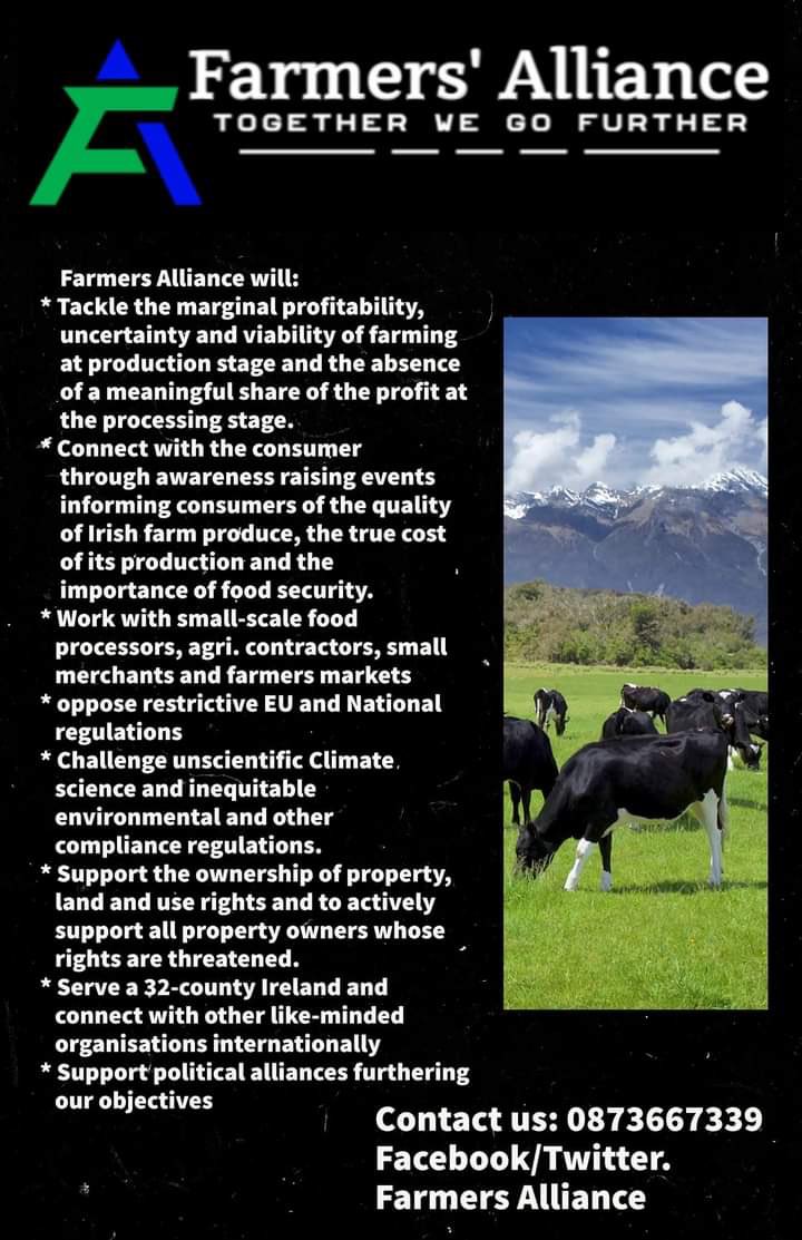 Rural Ireland prepares to fight back against globalism. Organisations like FA with deep roots in the community are popping up around the country. We’re seeing the beginning of a serious challenge to #Agenda2030.