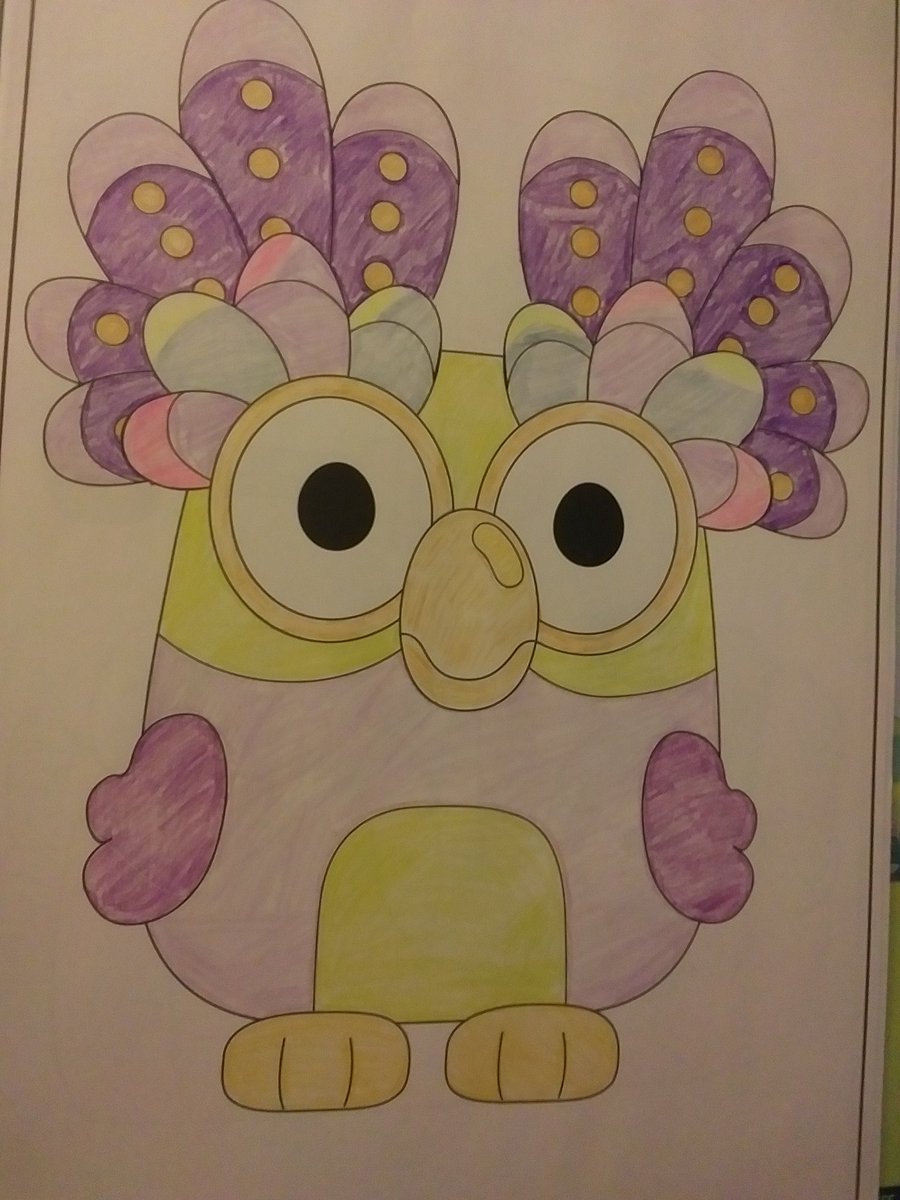 DarylsLilBitch's tweet photo. Trying to get back into coloring. Enjoy these scenes from @OfficialBlueyTV #Bluey #ColoringBook #Coloring #AdultsWhoColor https://t.co/jGItX2wwRO