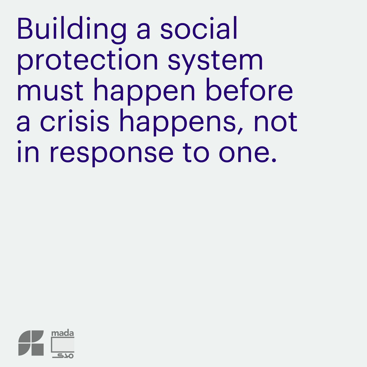 ArabReform_ARI's tweet image. If governments make the investment in the people who live in a county, the people will be able to invest their energy and time in the country in which they live.
#stateresponsibility #universalsocialprotection
#26daysofactivism #activismforsocialprotection