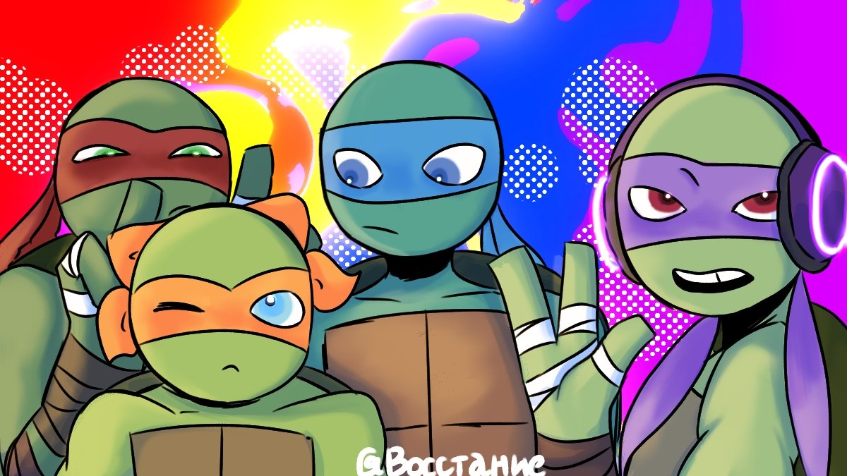 Rrrrrrebel___'s tweet photo. 终于注册好推特了！！

#tmnt2012 https://t.co/QvpOoxMzoJ